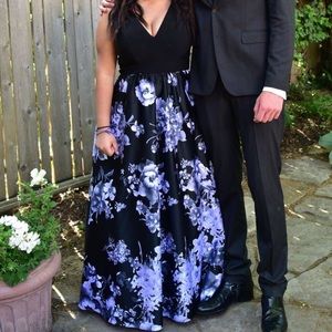 BETSY & ADAM Floral Dress